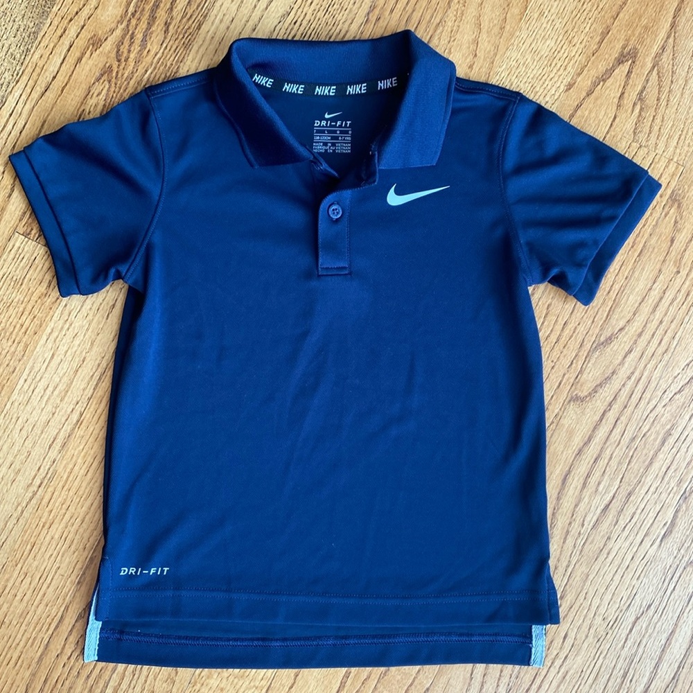 Nike DRI-FIT boys polo, sz 7